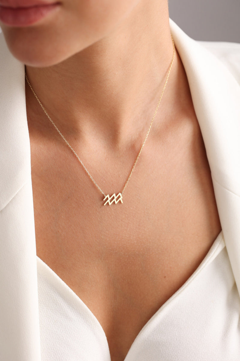 Minimalist Zodiac Necklace